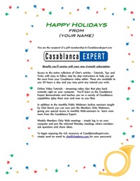 Gift Certificate 2